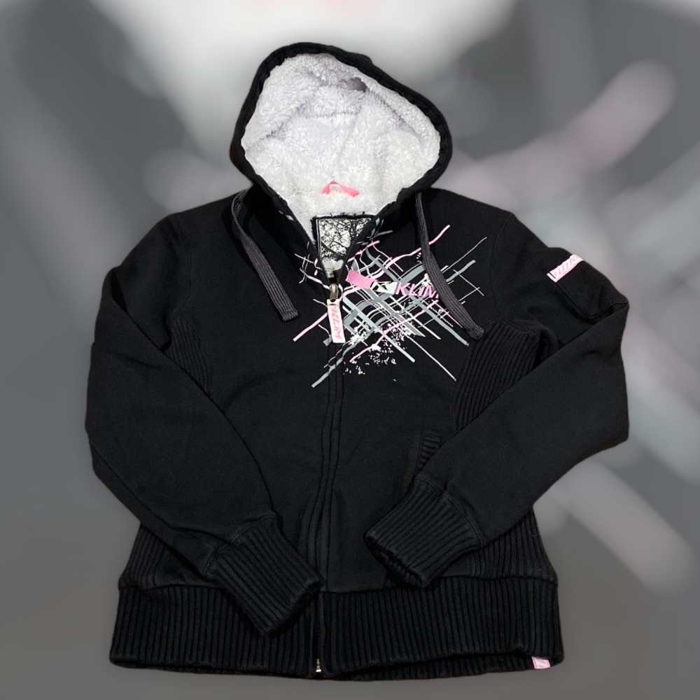 Klim Sherpa Lined Zip-Up Fleece Hoodie